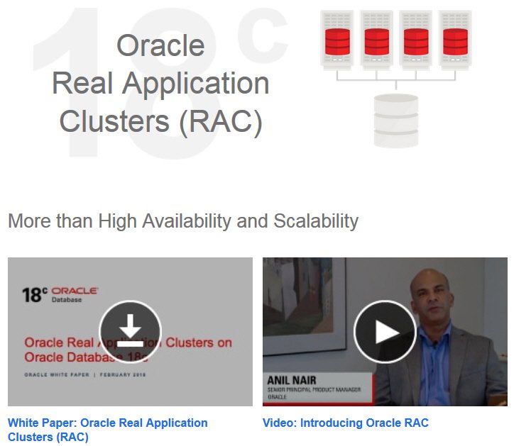 RACMasterPM's tweet photo. Announcing Oracle RAC collateral update with 18c features.  White paper can be accessed here https://t.co/Nrv3Q6mdTN and the 18c features included in the 12c Rel 2 slide deck is here https://t.co/Vte2LwzRp3. https://t.co/uGURzbfLsG