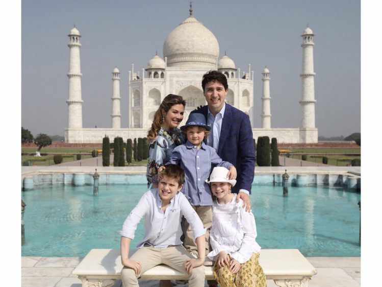Todaysparent's tweet photo. If you didn't think Hadrien Trudeau could get any cuter you've got to see these adorable moments from the family's trip to India. Just check out those dance moves! 😍😍😍—> https://t.co/o7ZSyZwLxp  @JustinTrudeau https://t.co/Sky2tRjIge