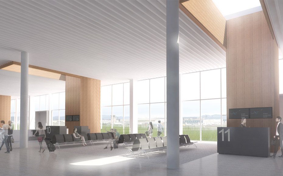 CitifiedYYJ's tweet photo. Your first look at the expanded departures lounge at Victoria International Airport. Work has now begun and will continue through mid-2020. More on the expansion at: https://t.co/vBT2elwB9Z #yyj #yyjre https://t.co/Tss53EsfOQ
