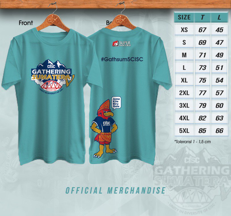 Kuy lah ,bagus kan baju Gathsum5CISC nya <a href="/chelseaindo/">@chelseaindo</a>