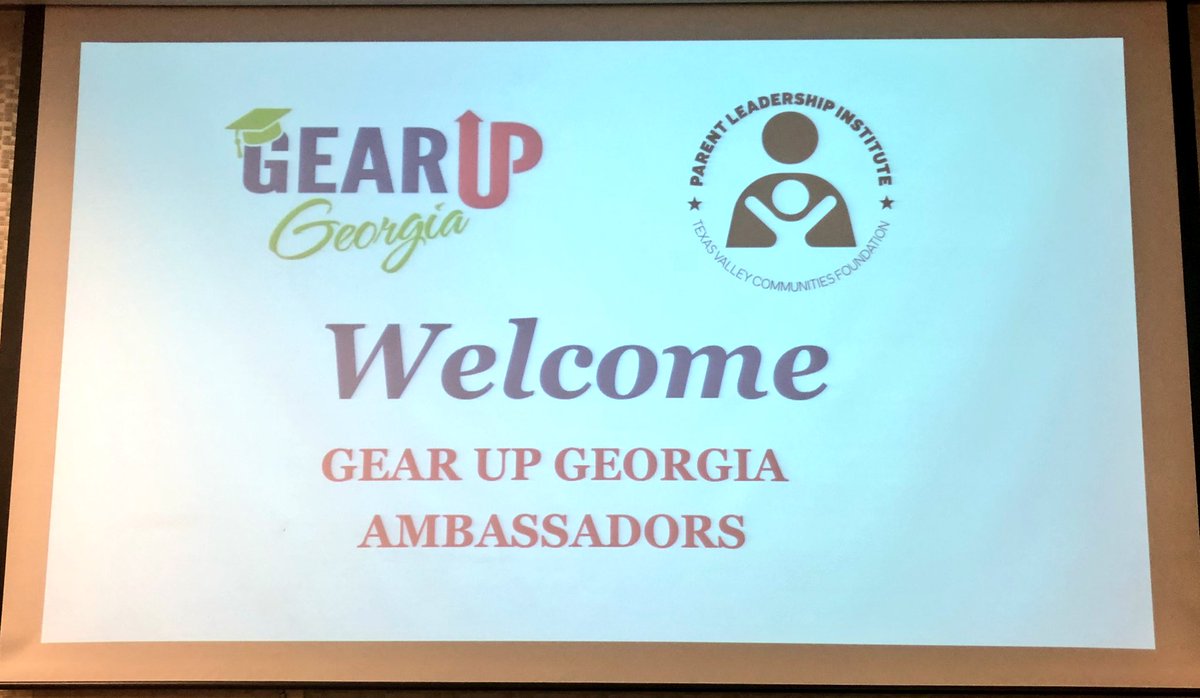 PASOSparents's tweet photo. Getting ready to rock it out with @GEARUPGeorgia  Ambassadors/Parent Leaders at the Parent Leadership Institute Training presented by @TXCommunities! #GEARUPworks https://t.co/ayess9ZtI3