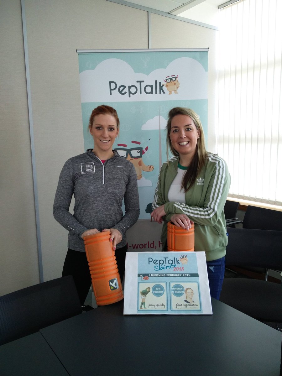 PeptalkHQ's tweet image. Super energy at the launch of @BSI_Ireland Slainte 2018 program with the awesome BSI team + Pep's Partner @FiOppermann! Action packed few months ahead! 🙌 #wellbeing #fitness #hydration