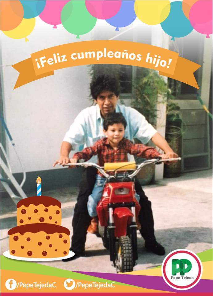 PepeTejedaC's tweet photo. Ese enano que corría a abrazarme al entrar al patio de la casa de tu nani, es uno de los motores que me impulso a seguir adelante. Ahora que estás convertido en un hombre deseo de todo corazón que la vida te impulse a luchar por lo que más amas.
Felicidades Avisito! https://t.co/Vj5A4lSECR