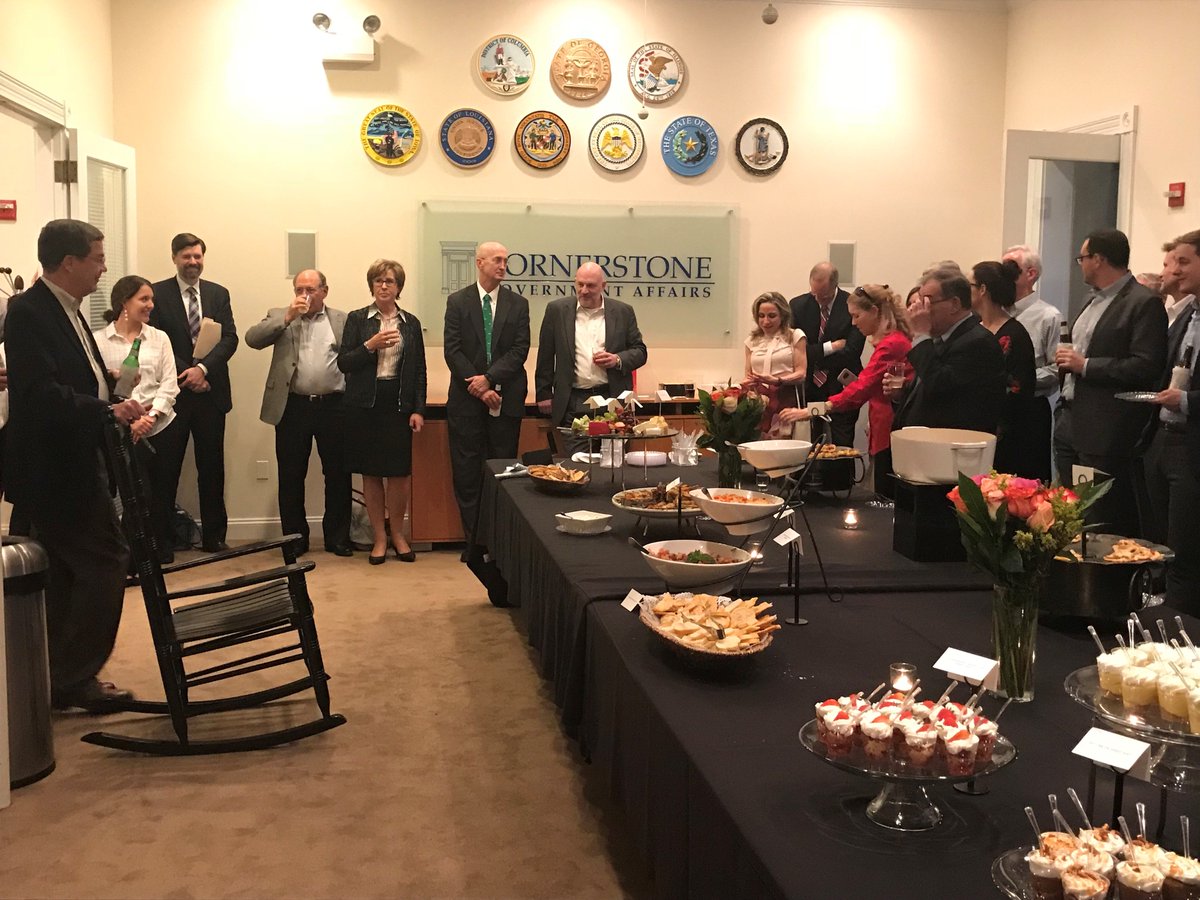 Last week we celebrated the retirement of our colleague, Colonel Dan Fleming.  Dan has been an important part of Cornerstone for the past 15 years and we're wishing him a happy retirement!