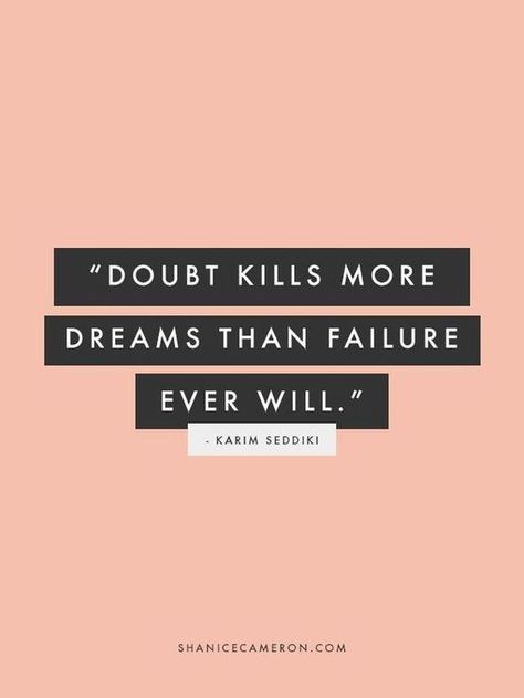 BulletproofROI's tweet image. "Doubt kills more dreams than failure ever will." -Karim Seddiki
#GrowthSwag #MotivationalQuotes #SuccessStory #YouCanDoIt