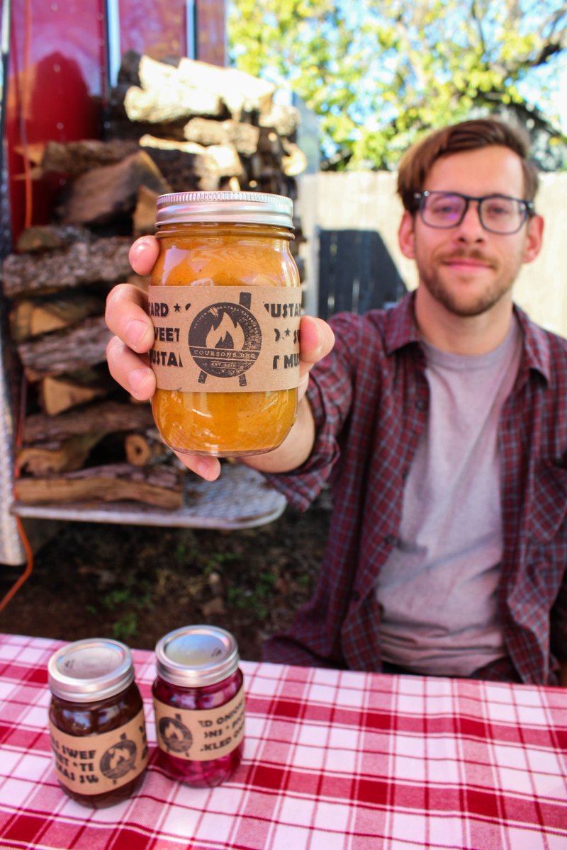 coursonsbbq's tweet photo. Haven't tried our homemade sauces yet? Let's change that!
o
o
o
#coursonsbbq #austinbbq #bbq #austinreviews #google #googlemybusiness #greatpeople #greatfood #brisket #tacos #tacosofaustin #smiles #happy #lunchtime #foodtruck #foodtrucksofaustin #texas #texasbbq #realbbq https://t.co/yGflRJBPU5