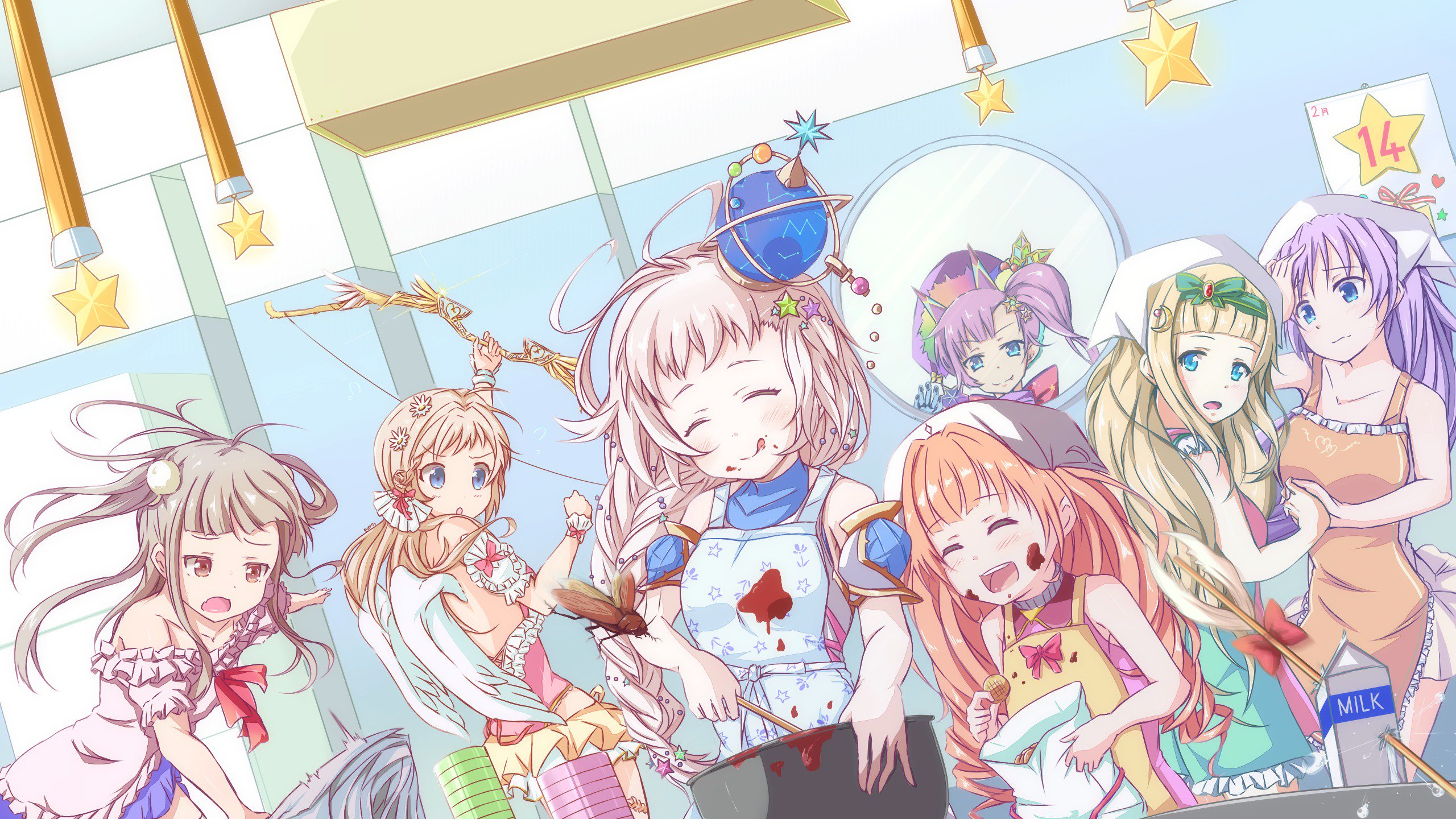 ぷろる クレティア 魔法使いさん 喜んでくれるかなぁ リアラ クレティアの想いはきっと届きます プリフィカ ククク バレンタインイラストです お待たせしました T Co Aoylmnwmlh Twitter