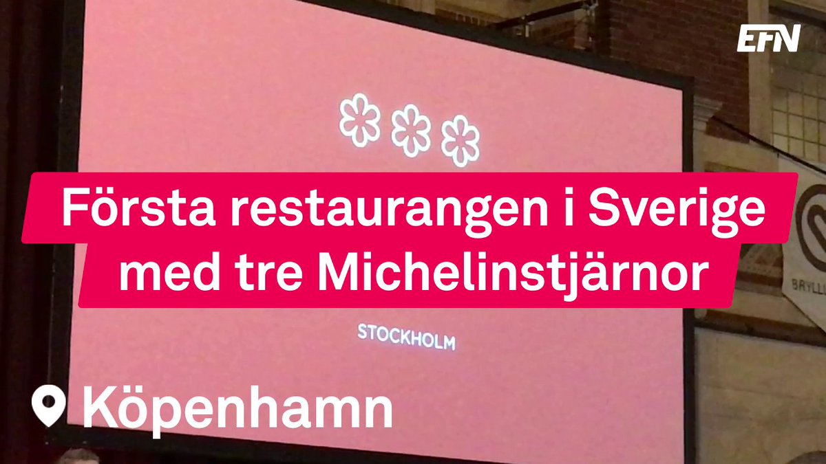 EFNTV's tweet photo. Därför boomar de svenska lyxkrogarna. Björn Frantzén efter stjärnregnet https://t.co/7MCiIE5azE #michelinguidenordic2018 #guidemichelin2018 https://t.co/M0ZLttH2xE