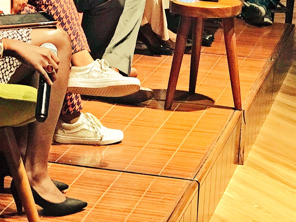 Shoes only-guess who works for <a href="/BuzzFeed/">BuzzFeed</a>. #WhatsNextMedia <a href="/WeAreMettaNBO/">Mettā Nairobi</a>