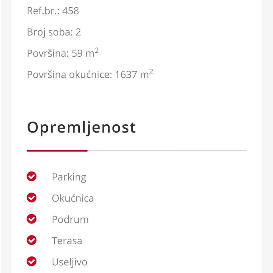 rehnsiber's tweet photo. #vikendica se sastoji od #podrum površine 15m2, #prizemlje u kojem se nalazi #dnevniboravak , #kuhinja , #2 #sobe i #kupaonica ukupne površine 36m2, #terasa 32m2 i #ostava 14m2
Na #okućnica ukupne površine 1637m2 nalaze se različite vrste #vocke i #vinograd
#rehnsibernekretnine https://t.co/YpdF7Bgpgt
