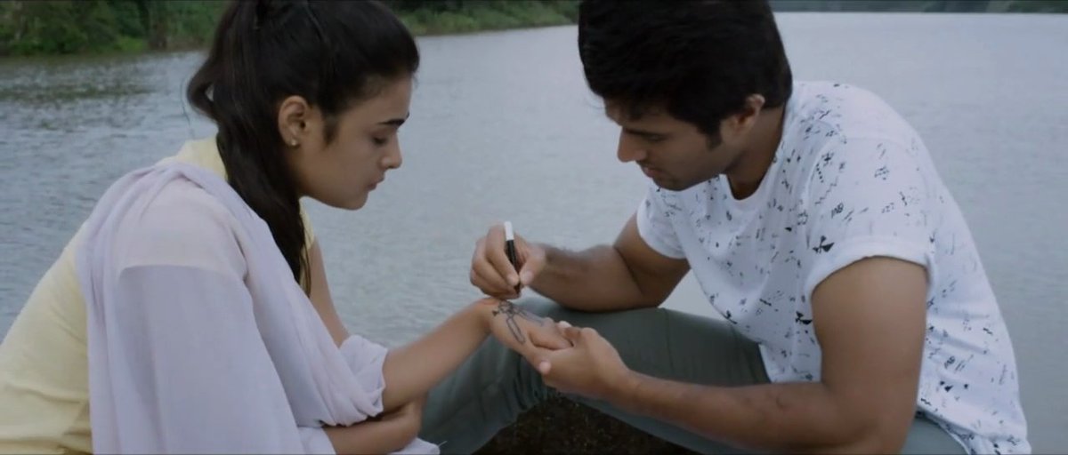 Arjun's idea of intimacy is quite different but i guess endearing and charming at a level.  #ArjunReddy