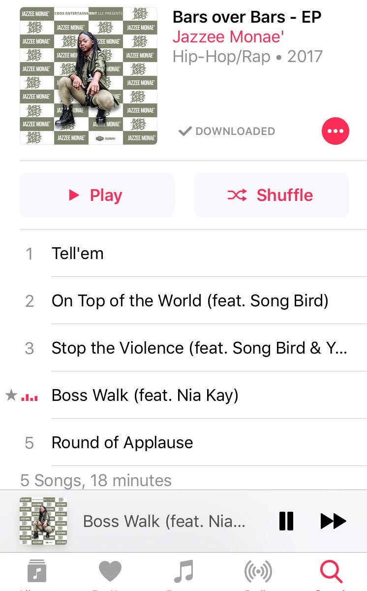 SHAWONMOORE's tweet photo. NOW AVAILABLE THE BARS OVER BARS EP ON ITUNES!!!! #JAZZEEMONAE #BARSOVERBARS #MUSIC #BOSSWALK #APPLAUSE #ONTOPOFTHEWORLD #CBOSENTLLC #IAMJAZZEEMONAE #SHARE #RP #SUPPORT #LISTEN #TEAMJAZZEEMONAE https://t.co/DS953S7cfa