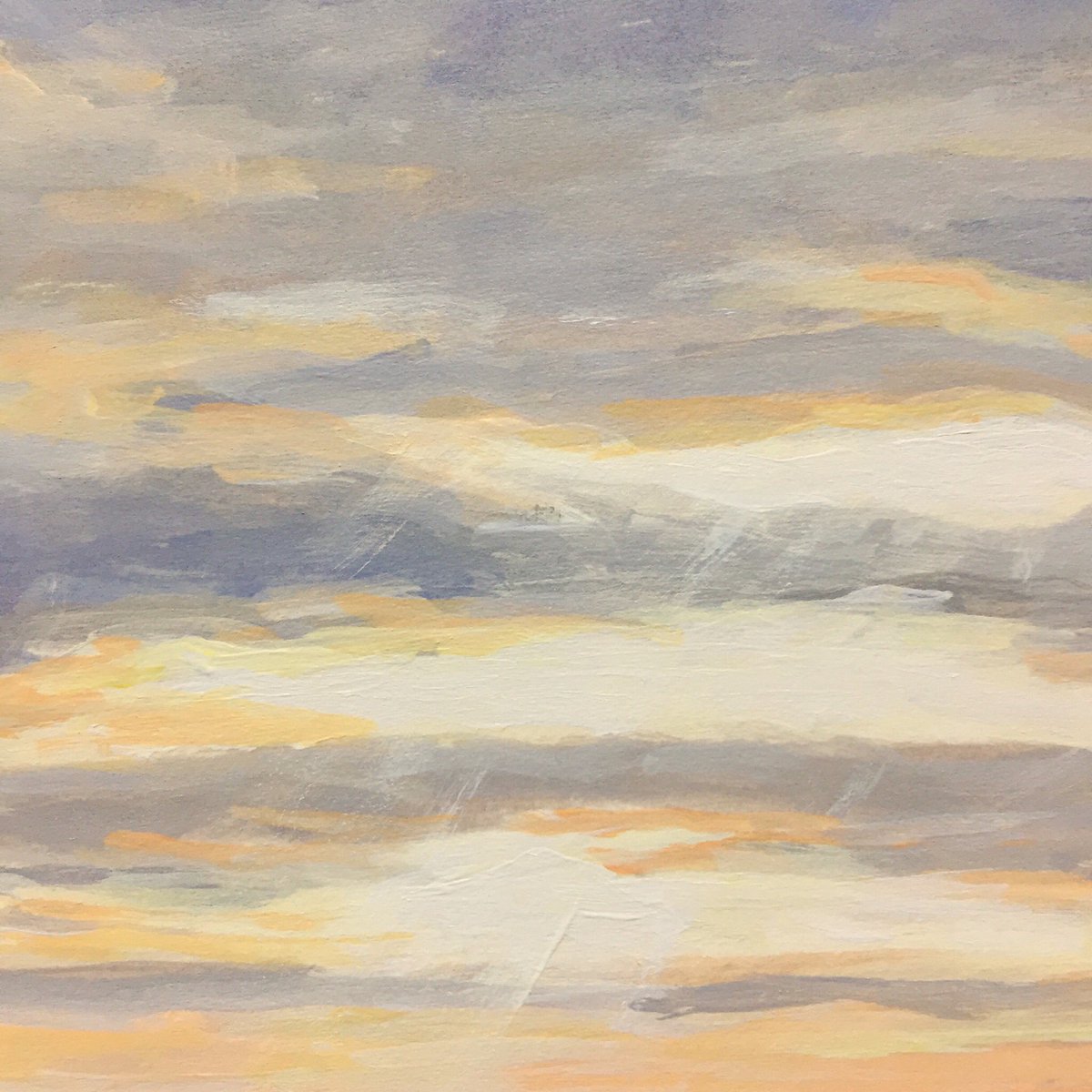A detail from my latest WIP of a Cornish sunset 🌅 
#sunset #sunsetpainting #cornishsunset #cornwall #kernow #acrylic #acrylicpainting