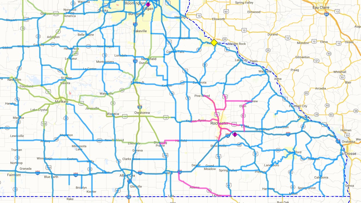 Mn511 Road Conditions Map Mn511 - Twitter Search / Twitter