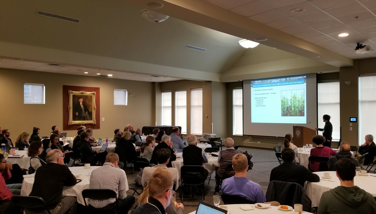 Thanks <a href="/LaurierResearch/">Laurier Research</a> for allowing @Inocucor to participate in the Soil Health Innovations Workshop today.  Great turnout and very informative!  #soilhealth