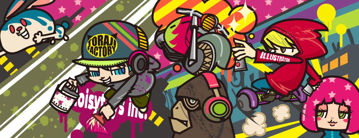 ﾄﾗｼﾞ ﾟ ﾟ ｲﾗｽﾄﾚｰﾀｰ Auf Twitter 壁紙サイズ W Illustration Illustrator Street Bike Painter Spray イラスト イラストレーター募集 ｲﾗｽﾄﾚｰﾀｰ トラジ Toraji ストリート スプレー ゴリラ T Co Y1cocjjv