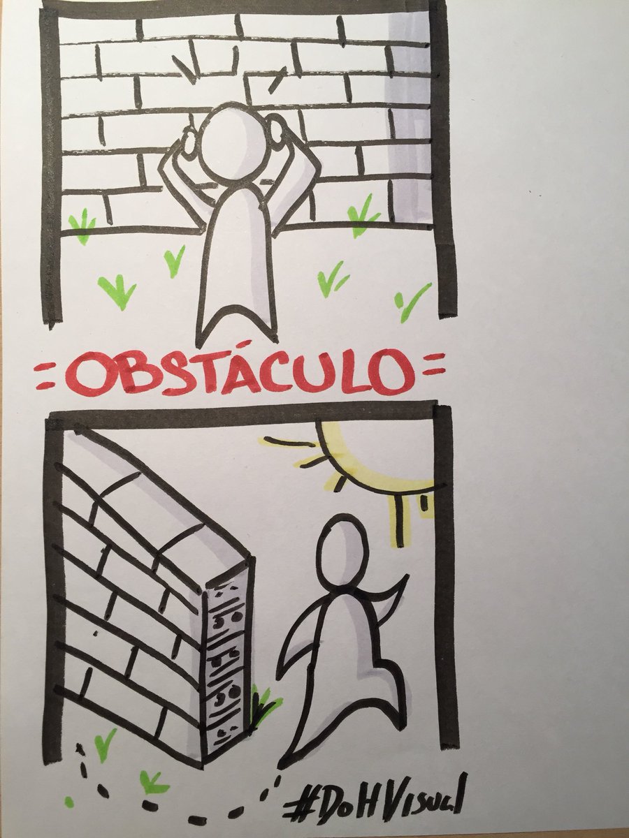 carles_sg's tweet photo. @Bea_Petazeta @_LuisDLP @alalga @HanaKanjaa @oyabun @raul_herranz @BetancesL @vanesa_tejada @baloncesto85 @LaraBernal Yeah! Mola que haya vuelto el reto #DoItVisual Ahí va una oportunidad de aprender a pensar diferente o hacer las cosas de modo distinto #obstaculo https://t.co/NSfZxqVfsl