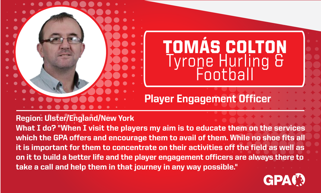gaelicplayers's tweet photo. Tomas is Player Engagement Officer for Ulster, England and New York squads. Tomas can be contacted at tomas@gaelicplayers.com for squad visits, 1:1's or general player queries
#WorkingTogetherForPlayers https://t.co/nhoD1Ssqqa