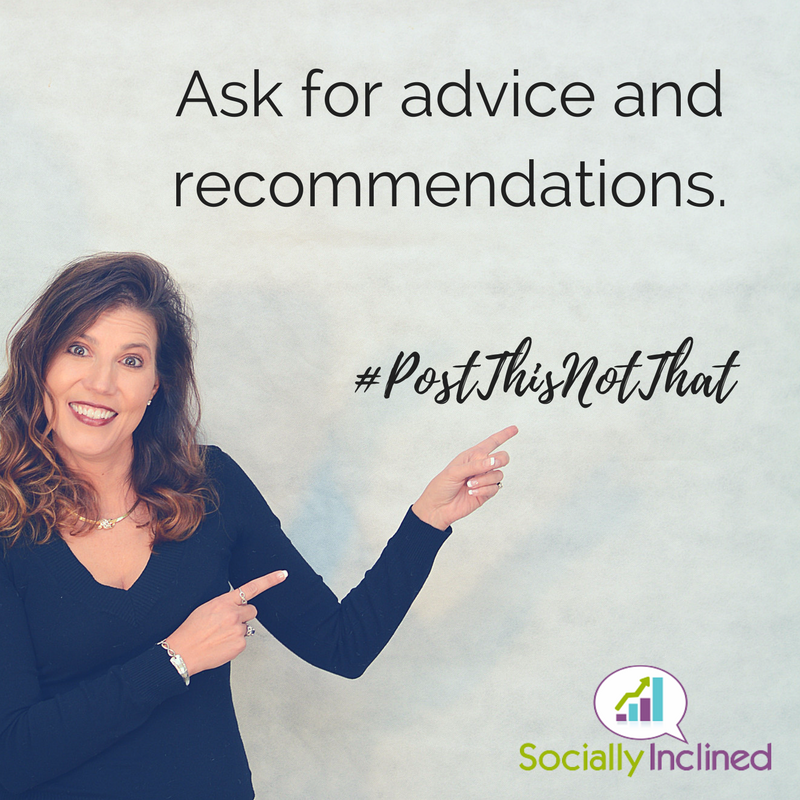 SocIncJulie's tweet photo. One thing that remains unaffected by the change in Facebook's news feed algorithm is asking from recommendations, tips, and advice! 

So today's #PostThisNotThat post is to leverage the impending spring break and summer season and ask for travel recommendations. 

Try posting ... https://t.co/vzrVD1r5Xa