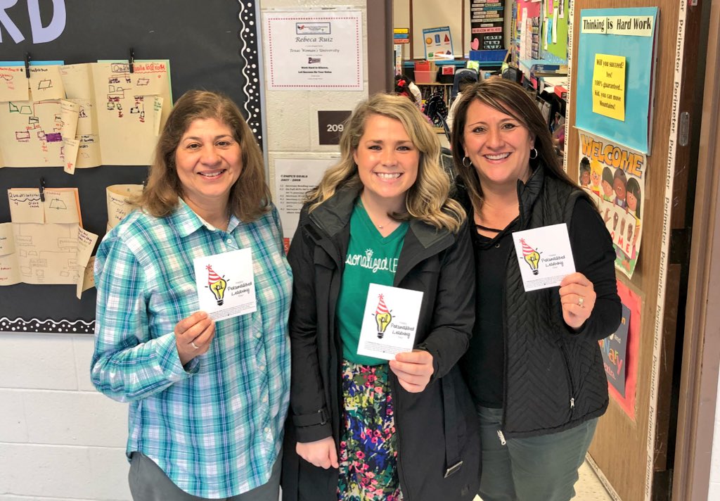 Two of our #personalizedlearning rockstar teachers at @ZaragozaEagles. We appreciate your dedication and hard work for doing what’s right for kids! #PLDay
