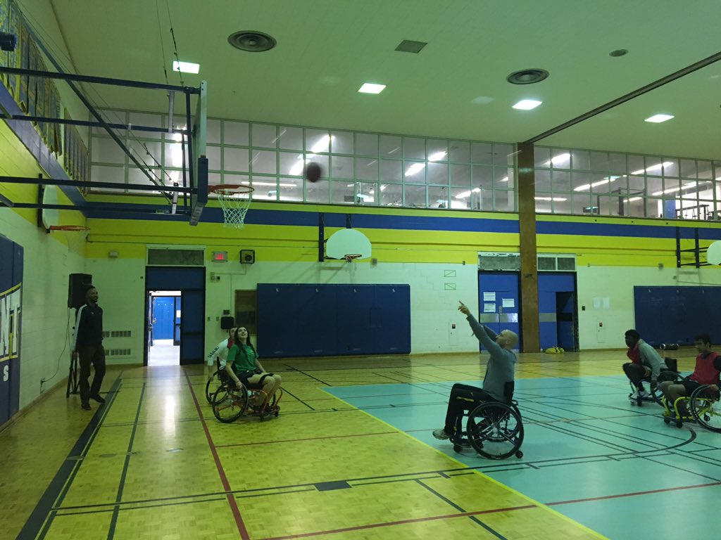 LPCIlibrarylife's tweet image. Birchmount students and staff being active and learning about the importance of accessibility and inclusion with the wheelchair basketball school program! @WSA_Ontario  @BPCIguidance @pctdsb @tdsb @TDSB_MHWB @LC3_TDSB @WCBballCanada @HPE_TDSB