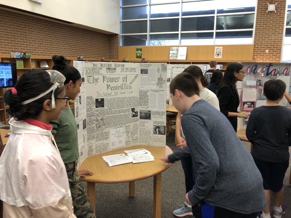 MsT_Mustangs's tweet photo. Mrs. Loweryโs LEAP class has done an AMAZING job with their WW1 & 2 presentations! So creative and WONDER WOMAN showed up!! ๐#killianmustangs #LISDculture #kmswatchmegrow https://t.co/CmFre6nCdB
