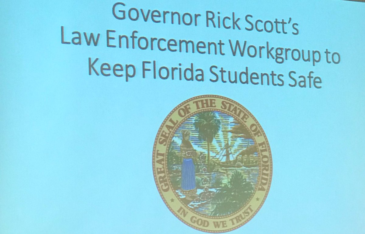 OrlandoPolice's tweet photo. OPD's @ChiefJohnMina among Law Enforcers meeting with @FLGovScott today in wake of #ParklandShooting to talk about potential safety improvements to gun policies & mental illness and access to guns.
Livestream picks up again at 2 p.m.
https://t.co/qM71juV6TO https://t.co/nAJ4ICBBxo