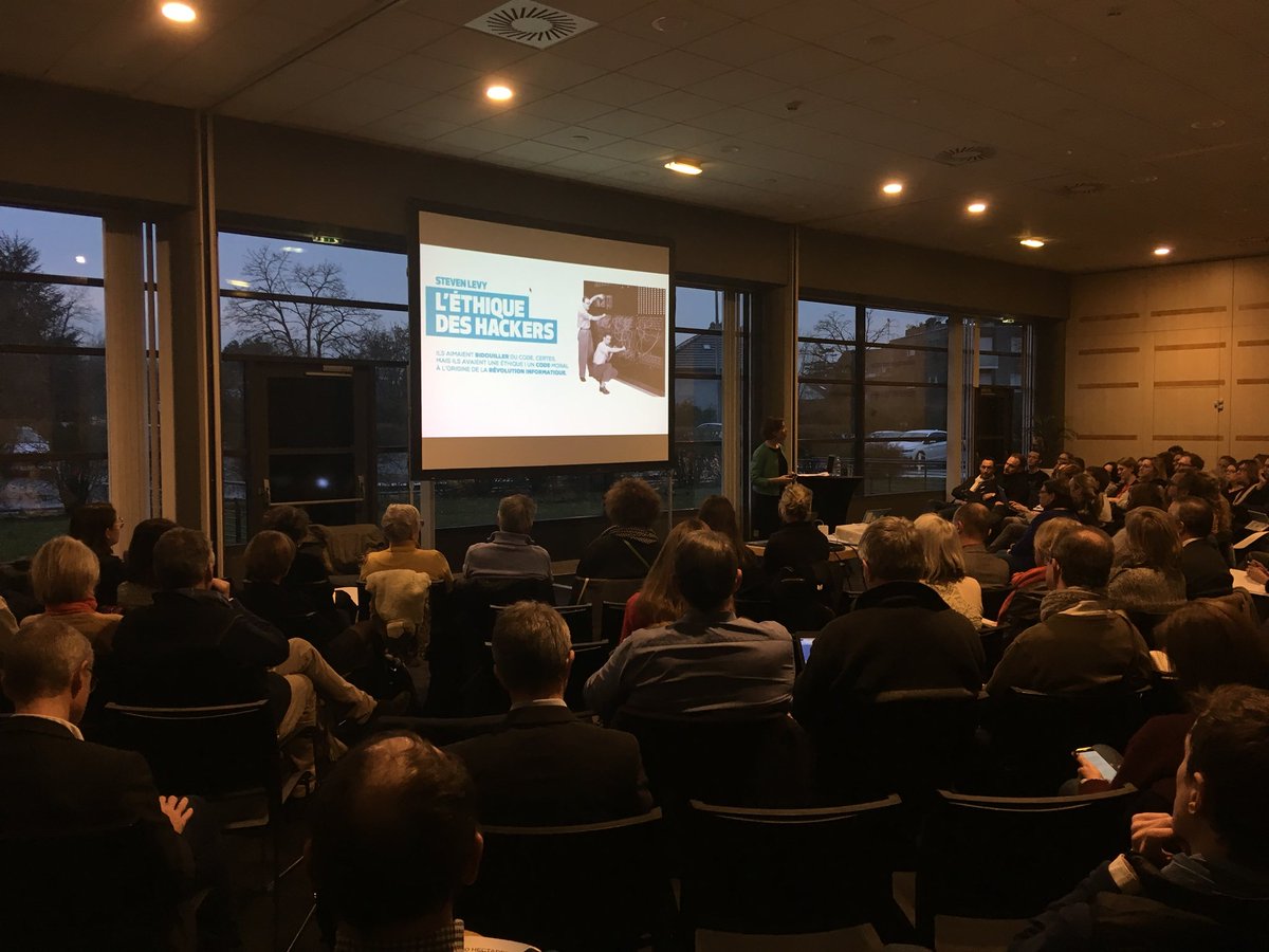 Cite_Mgt's tweet photo. L’éthique des hackers avec @AudreySaget64 : retour sur l’histoire https://t.co/LS9TrgJsar
