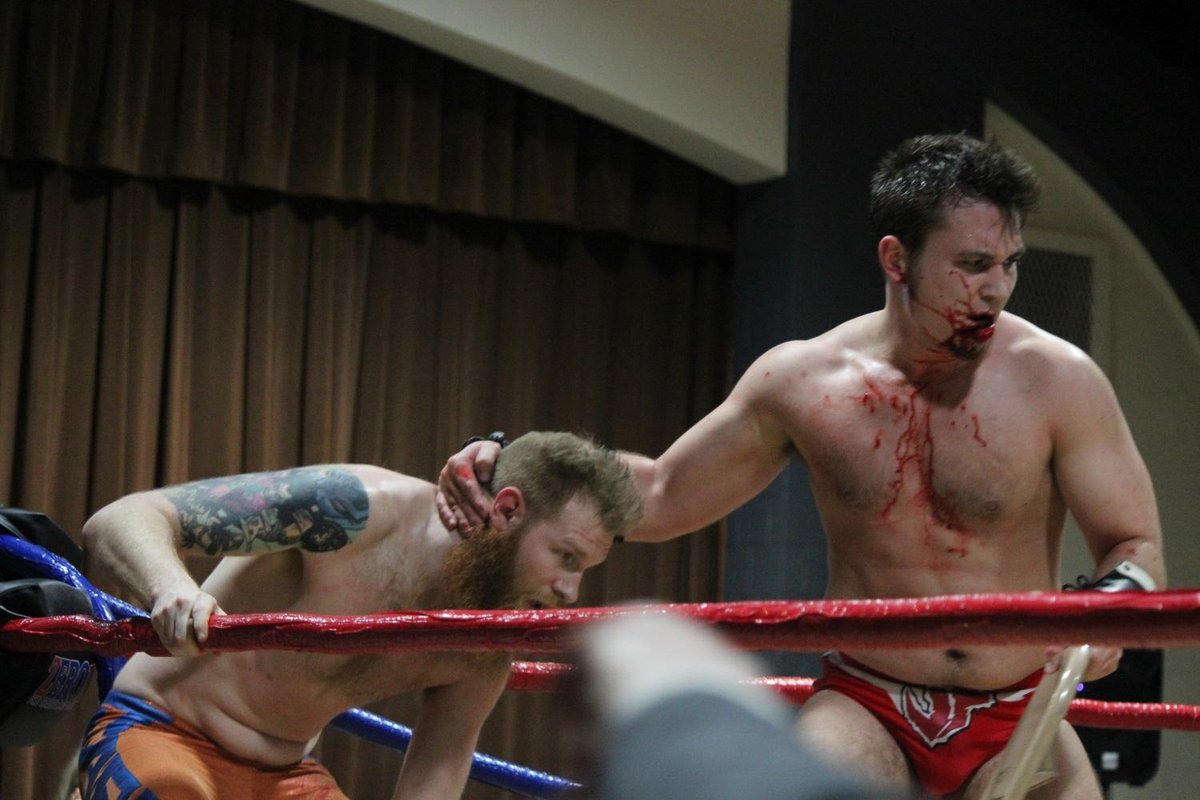 JPWARHORSE's tweet image. I had a Turnbuckle ripped out of my face during a Wrestling Match and Finished the Match.
#AndThatsHowIGotThisScar