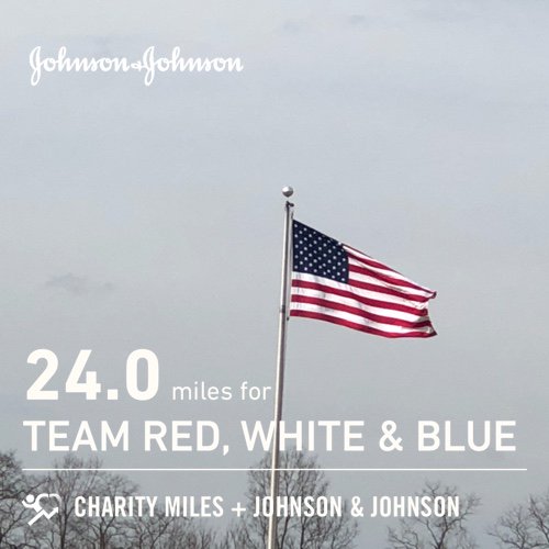 RobbKelly's tweet photo. 24.0 @CharityMiles for @teamrwb. Thx 2 #JNJ & @DonateAPhoto. #eaglerider #EveryMileMatters @teamrwb @teamrwbcincy #lotsofwind https://t.co/LJFS7cceM0