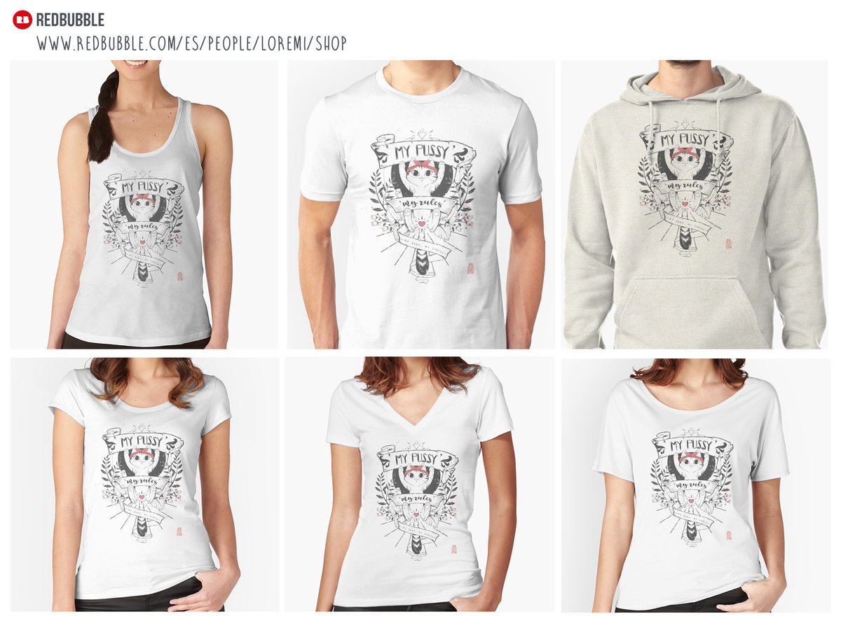 Lore_Miau's tweet photo. More info about where to get t-shirts, prints and merchandise of my kitty. @redbubble Ink Design: https://t.co/l5C1Mm9A81  and Color Design: https://t.co/tAaVSk1VVC 
#tees #teedesign #feminism #feminist #pussy #pussycat #kitty #cat #lovecats #woman #women #girlpower #womansrights https://t.co/bT3GkLPoFW