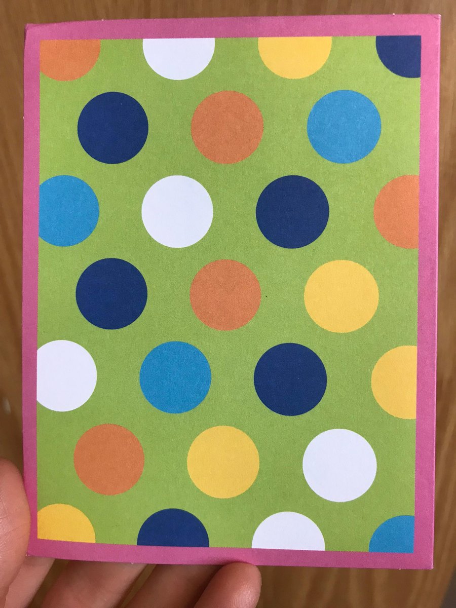 acrlackey's tweet image. Having mixed emotions about this...
Someone sent me a card (yay!) on left.
I can&apos;t stop seeing randomized block design (wow, thanks, stats brain) on right.
#BiologistProblems