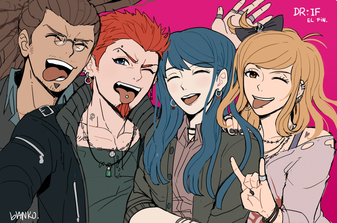 A List Of Tweets Where Blanko Was Sent As Danganronpa 1 Whotwi Graphical Twitter Analysis