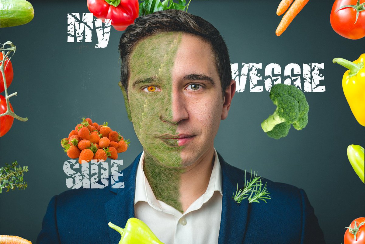 Il mio lato #vegano 😄
Tutti possono avere una parte #vegana
My #vegan side 😄
Everyone can have it inside
Idea #illustrazione #grafica per promuovere e far conoscere la #cultura vegana
#GraphicDesign #illustration #webdesign
<a href="/TheVeganSociety/">The Vegan Society</a> <a href="/MasterChef_it/">MasterChef Italia</a> <a href="/MASTERCHEFonFOX/">MasterChef</a>