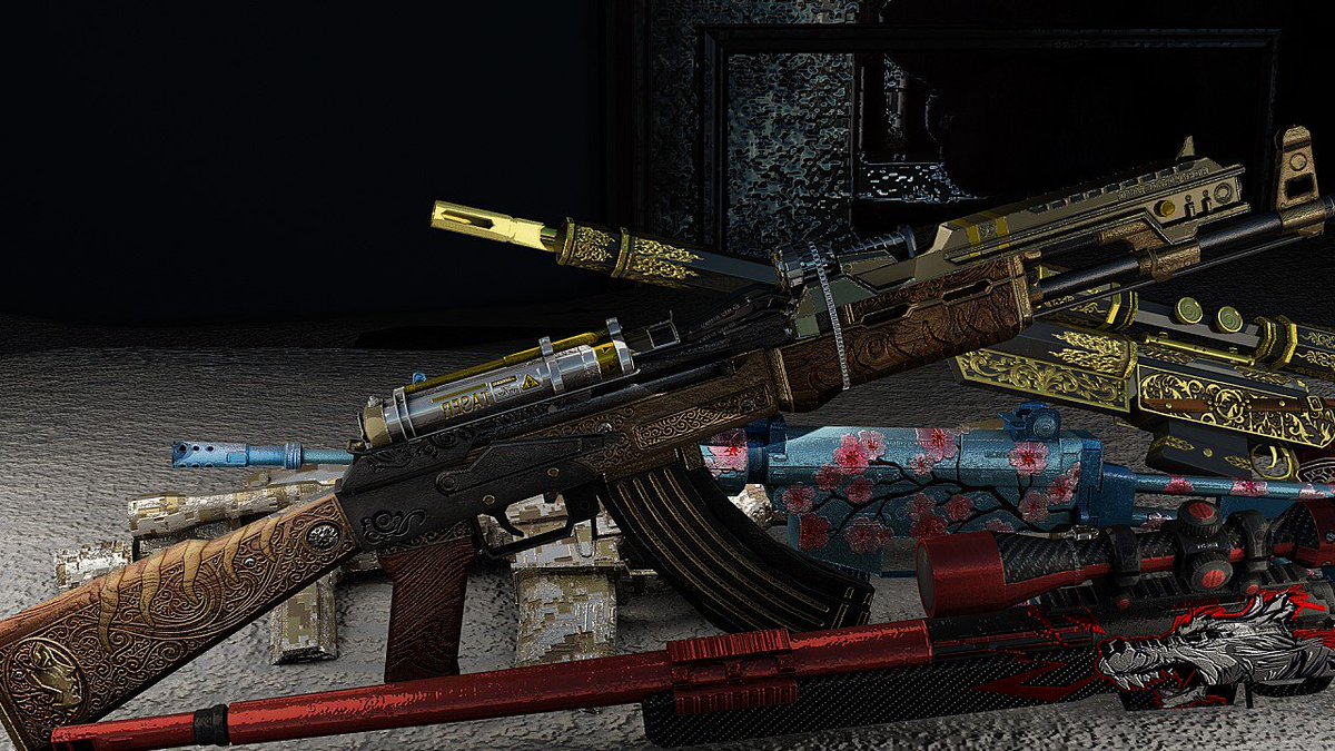 Sya En Twitter Ava新規武器の発売予告 1 Fn Fnc Diamond Sakura 2 M40a5 Rental Wild Haowling T Co Lleqm2mr F2 Legend Premium 4 Mk18 Full Custom Desert Camo Ak47 Volt Kingは実際発売されていない武器です T Co J5ih8xkrhe