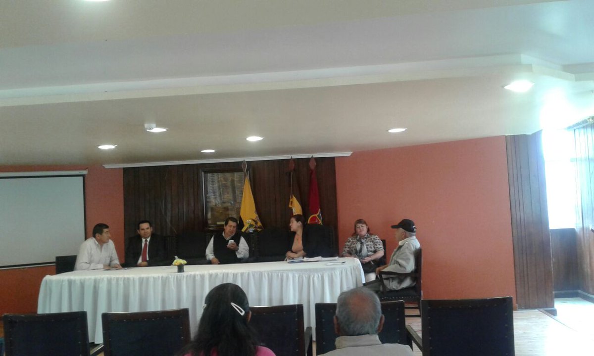 Levantamiento de la Consulta Ciudadana Cantón San Miguel de Bolívar