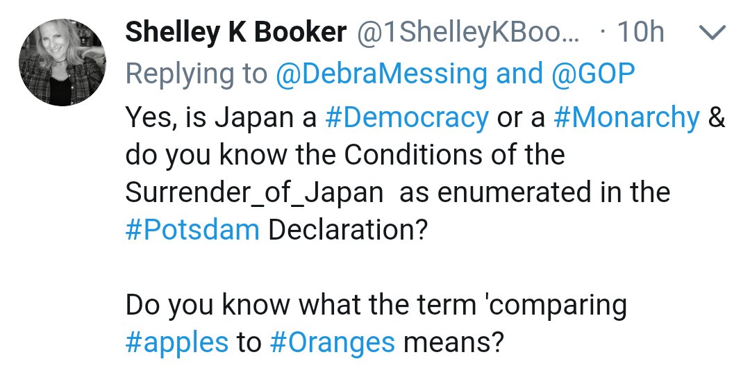 1ShelleyKBooker's tweet image. Read the #entirethread before you result to #IntellectuallyDishonest #namecalling to make your non.points
There's a place for #Trolling Commentators
It's called #highschool