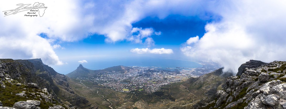 View of #CapeTown from #TableMountain #SouthAfrica #TableMountainNationalPark #CityBowl #Africa @lovecapetown