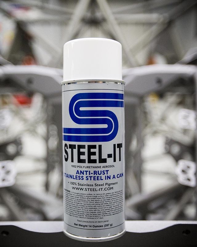 STEEL-IT 14 oz. Aerosol Stainless Steel Coating