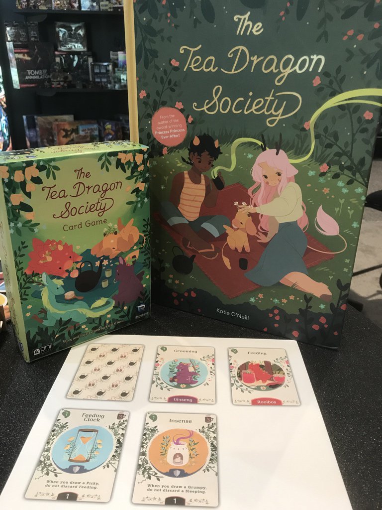 Boardgamegeek The Tea Dragon Society Card Game From Strangelykatie Playrenegade Has Utterly Charming Artwork Who Doesn T Want Tea With Dragons Wem T Co 5yc2d6njqo