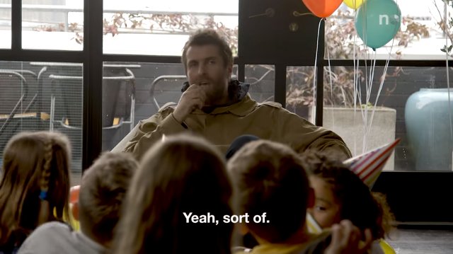 Liam Gallagher being interviewed by little kids is extremely good