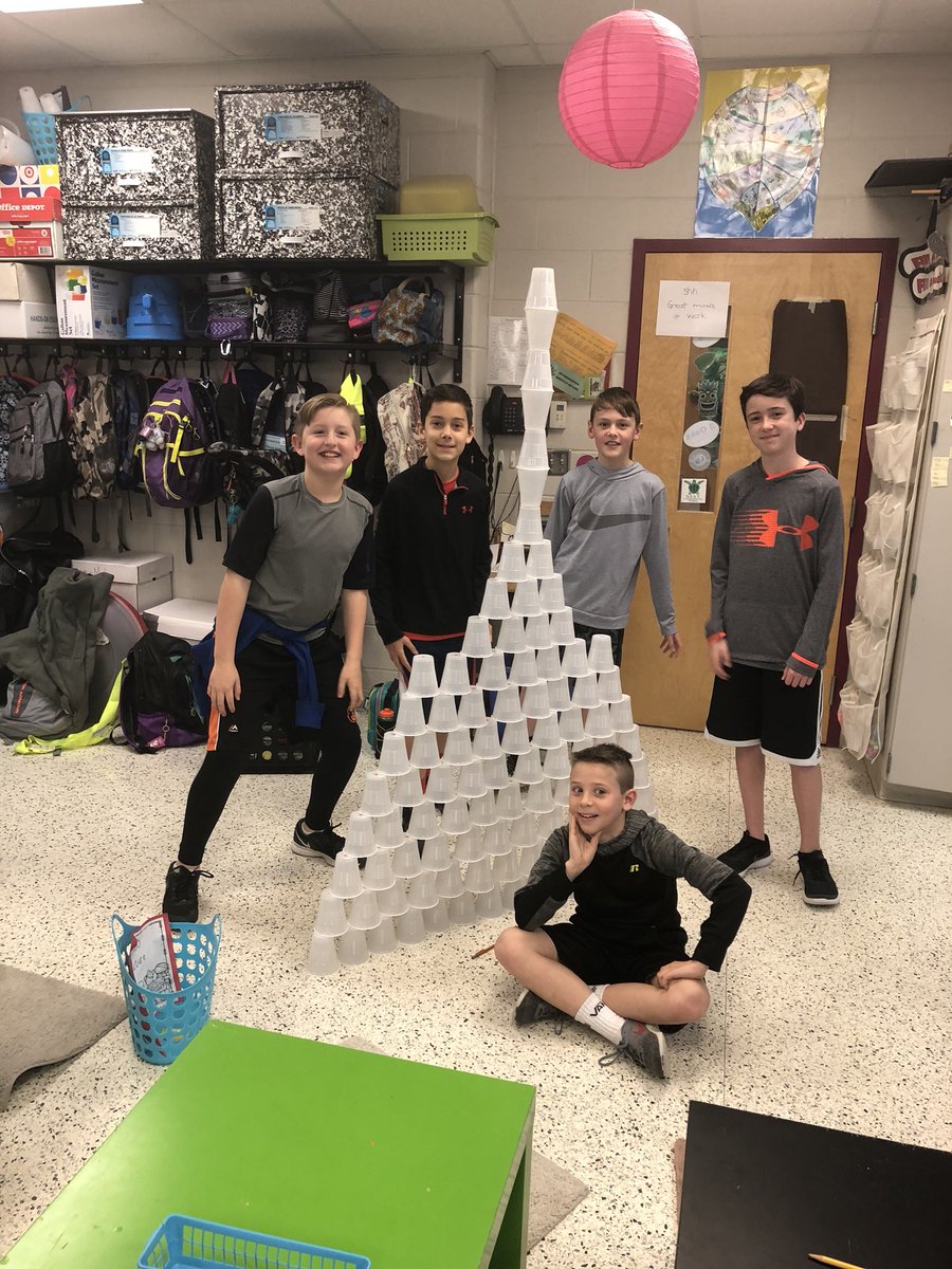 Kelli Whalen (@mrswhalen3o) on Twitter photo Happy 100th Day! Who can build the tallest cup structure using all 100 cups? The tallest structure was 79in tall. <a href="/LorrieVoshell/">Lorrie Voshell</a> <a href="/LindaSidone/">Linda Sidone</a> <a href="/ThreeOaksElemVB/">Three Oaks Elem</a> <a href="/MrsBMcLaughlin/">Barbara McLaughlin</a> Happy 100th Day! Who can build the tallest cup structure using all 100 cups? The tallest structure was 79in tall. <a href="/LorrieVoshell/">Lorrie Voshell</a> <a href="/LindaSidone/">Linda Sidone</a> <a href="/ThreeOaksElemVB/">Three Oaks Elem</a> <a href="/MrsBMcLaughlin/">Barbara McLaughlin</a>