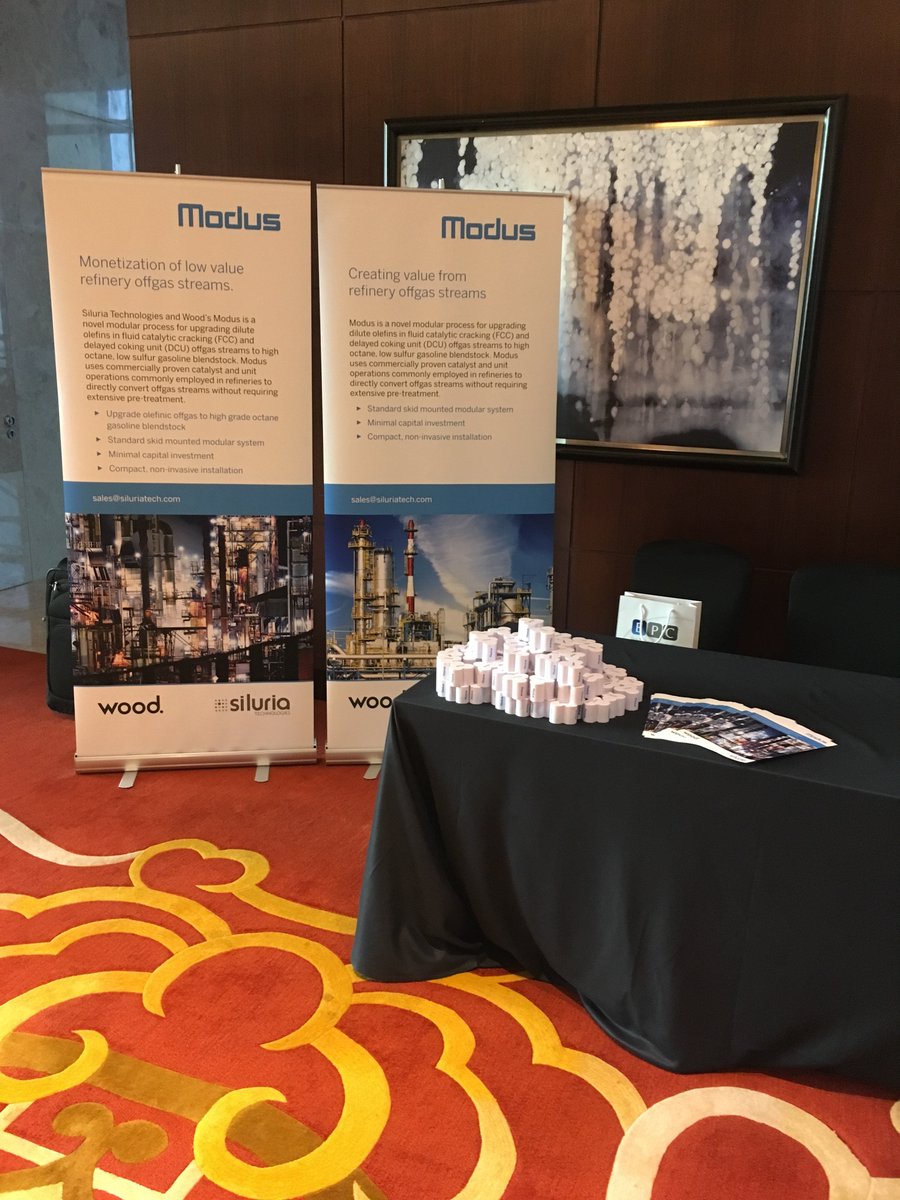 siluriatech's tweet image. Come visit @Wood and @siluriatech booth to learn more about #ModusProcess at #METECH2018 in #Dubai @EuroPetro