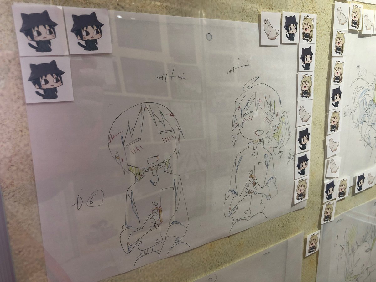 昨日、TVアニメ『少女終末旅行』展 ＠ACG_Labo に行ってきました。見