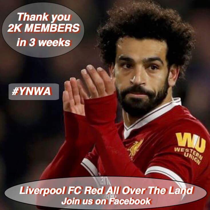 NickiFothergill's tweet photo. Thanks to the #LFC fans that have joined us already 👏👏👏👏 2k in 3weeks
If you are a #DieHardRed and want to join too the link is
https://t.co/OGkc5aIsG3
We talk about anything and everything #LFC so come and join the #LFCBanter
Please RT & share with #LFCfamily #YNWA https://t.co/Z6qeW3QSQo