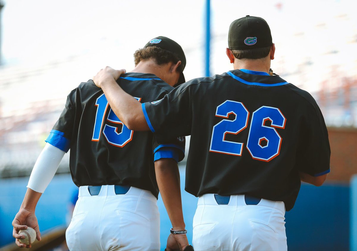 florida gators black baseball jersey