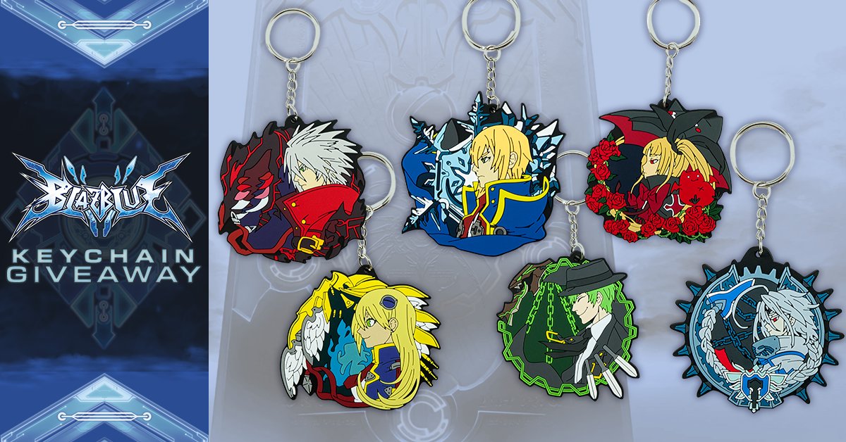EightySixed's tweet image. It's Giveaway time! Make sure to follow us and @ArcSystemWorksU and RT for a chance to win a Blazblue Portrait Keychains of your choice! - eightysixed.com/collections/bl…