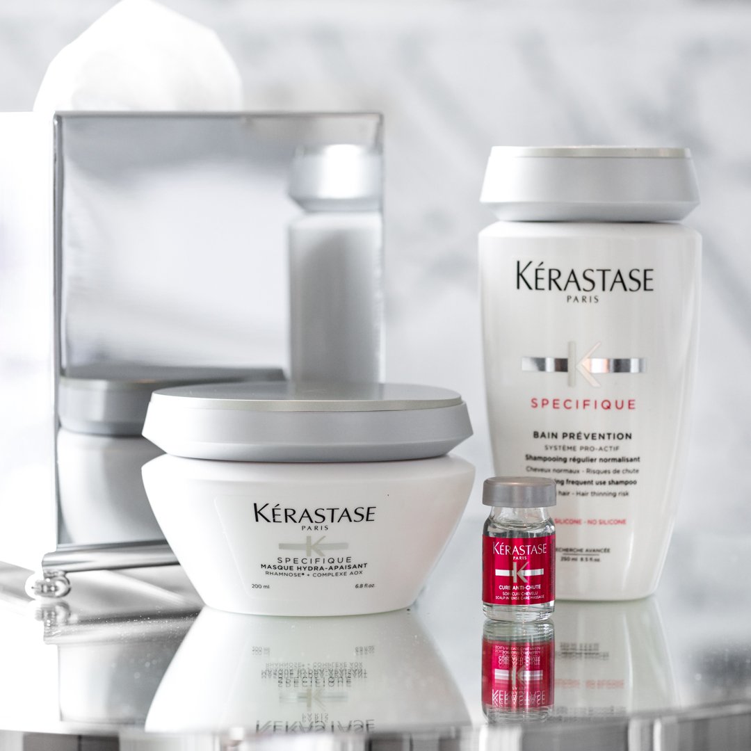 We're thrilled to announce our new Spécifique line specially formulated to combat hair thinning. Now available exclusively in a Kérastase Salon near you: bit.ly/KSalons

#KerastaseCanada #Hair #Specifique #KerastaseTransforms #HairCare