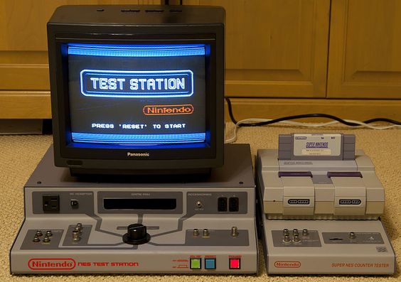 The_Real_TroyS's tweet image. This is apparently a Nintendo Test Station....#Retrogmaing #Nintendo #NES