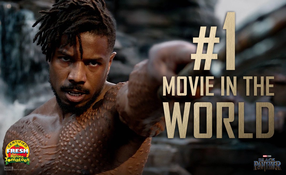 MarvelStudios's tweet image. #BlackPanther is the #1 Movie in the World! Which character was your favorite? Wakanda Forever.
